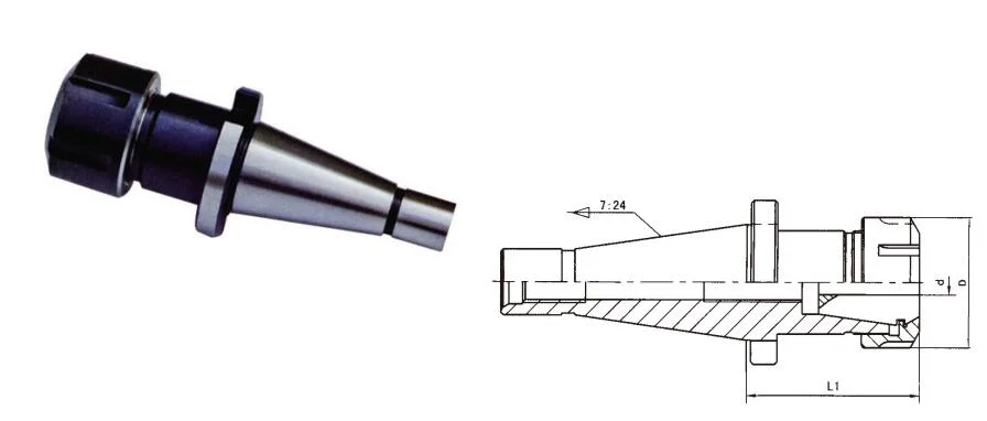 Factory Supply High Precision Nt/ISO Er Collet Chuck Tool Holders for CNC