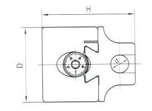 F1 Type Boring Heads Machine Tools Accessories